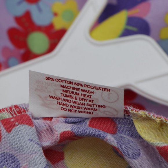 NOS Vintage 70s Floral Print MuuMuu Dress Large - Picture 11 of 11